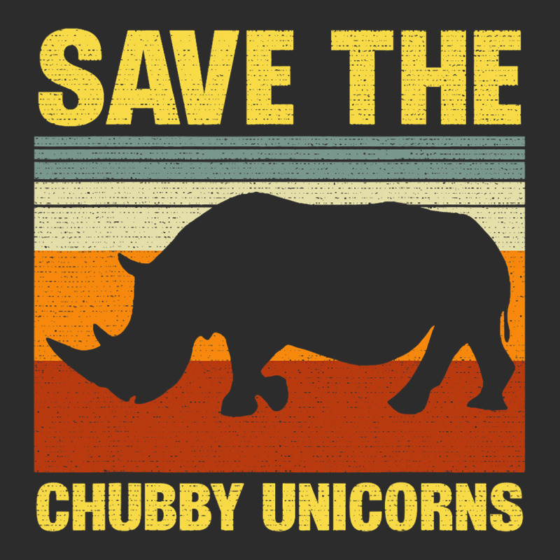 Vintage Sunset Save The Chubby Unicorns Fat Rhino Exclusive T-shirt | Artistshot