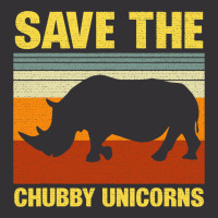 Vintage Sunset Save The Chubby Unicorns Fat Rhino Vintage Short | Artistshot