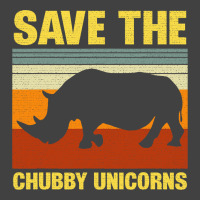 Vintage Sunset Save The Chubby Unicorns Fat Rhino Vintage T-shirt | Artistshot