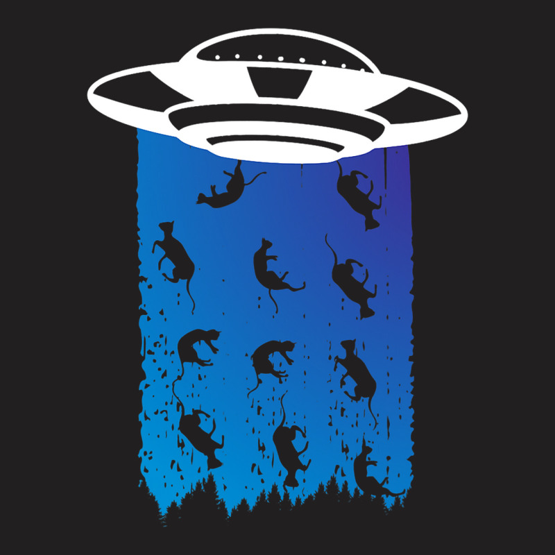 Ufo Abduction Alien Cat Extraterrestrial Kitty Own T-shirt | Artistshot