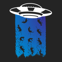 Ufo Abduction Alien Cat Extraterrestrial Kitty Own 3/4 Sleeve Shirt | Artistshot