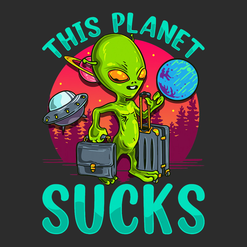 This Planet Sucks Earth Angry Vacation Luggages Sa Exclusive T-shirt | Artistshot