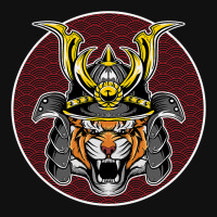 Tiger Samurai Helmet Funny Japanese Warrior Design Front Car Mat | Artistshot