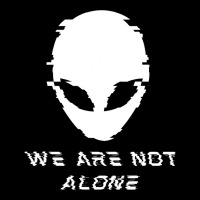 We Are Not Alone Life On Mars Alien Conspiracy Ufo V-neck Tee | Artistshot