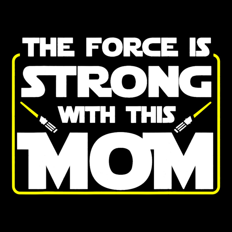 The Force Is Strong With This Mom Funny Mothers Da Lightweight Hoodie | Artistshot