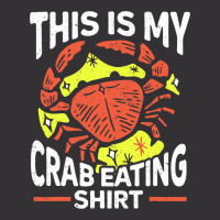 This Is My Crab Eating Shirt Seafood Sea Crab Vintage Short | Artistshot