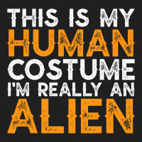 This Is My Human Costume Im Really An Alien Funny  Ladies Polo Shirt | Artistshot