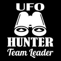 Ufo Hunter Team Leader Binoculars Zipper Hoodie | Artistshot