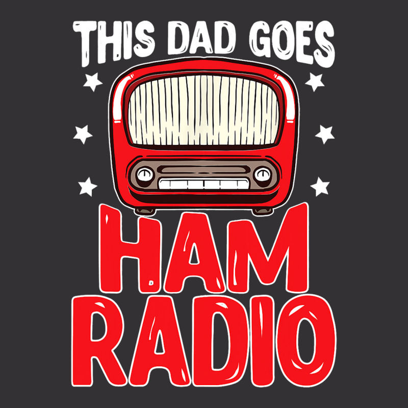 This Dad Goes Ham Radio Amateur Radio Vintage Hoodie And Short Set by SHAUNTELLDORSEY | Artistshot