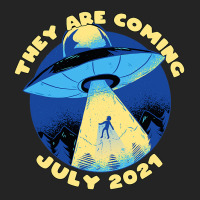 Ufo Abduction They Are Coming July 2alien Spaceshi 3/4 Sleeve Shirt | Artistshot