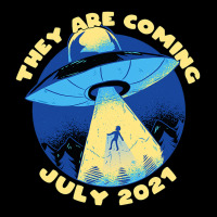 Ufo Abduction They Are Coming July 2alien Spaceshi Zipper Hoodie | Artistshot