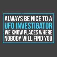 Ufo Investigator Vintage T-shirt | Artistshot