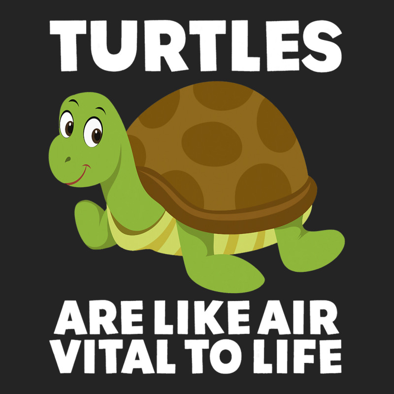 Turtles Are Like Air Vital To Life Sea Animal Funn 3/4 Sleeve Shirt by JanChao | Artistshot