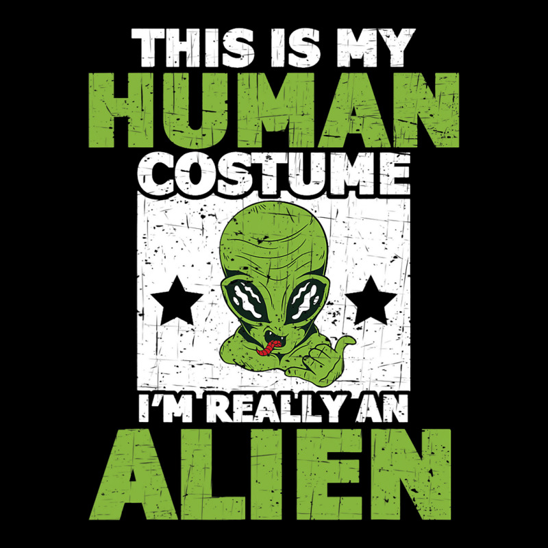 This Is My Human Costume Im Really An Alien Hallow Lightweight Hoodie | Artistshot