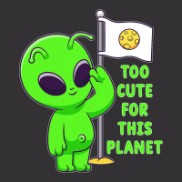 Too Cute For This Planet Funny Alien Ufo Believe M Vintage Short | Artistshot