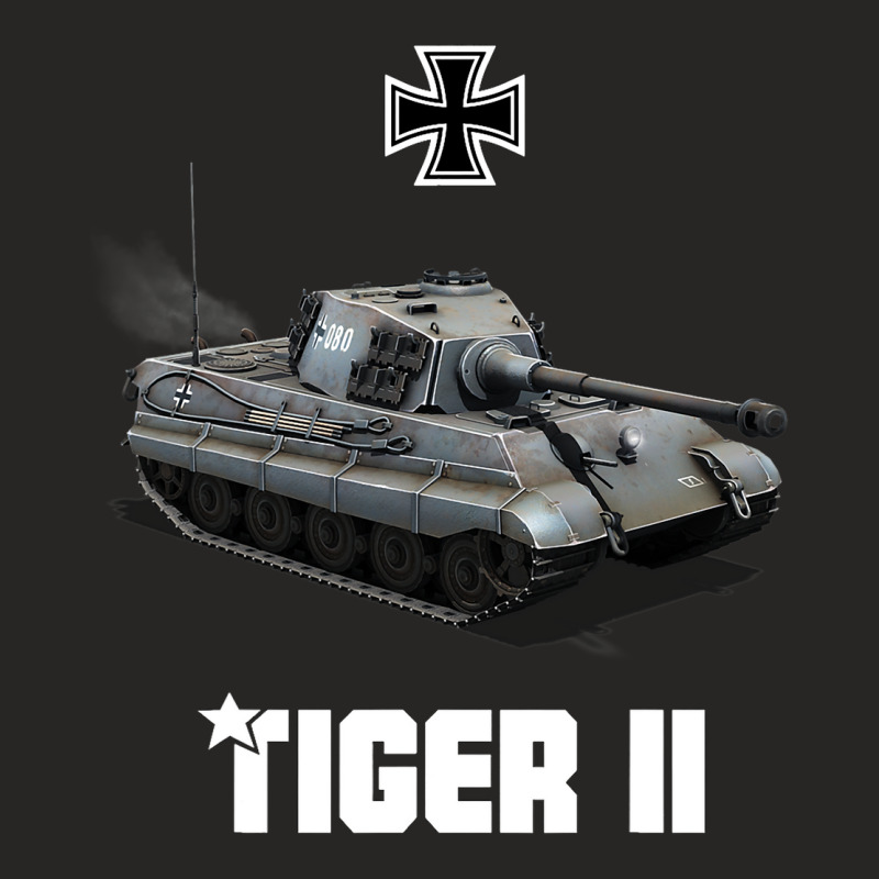 Tiger Ii Panzer Vi German Heavy Tank Ww2 King Tige Ladies Fitted T-Shirt by JesusWheler | Artistshot