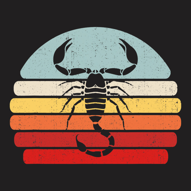 Vintage Zodiac Sign Scorpion T-shirt | Artistshot