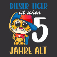 Tiger Is 5 Years Old 5th Birthday Son Brother 2017 Vintage Hoodie And Short Set | Artistshot