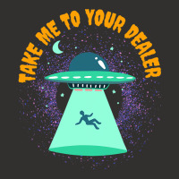 Take Me To Your Dealer Funny Ufo Alien Believer Champion Hoodie | Artistshot