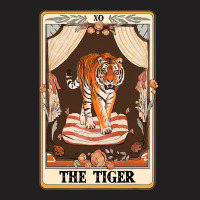 The Tiger Tarot Card Tiger Lover Wild Animal Lover T-shirt | Artistshot