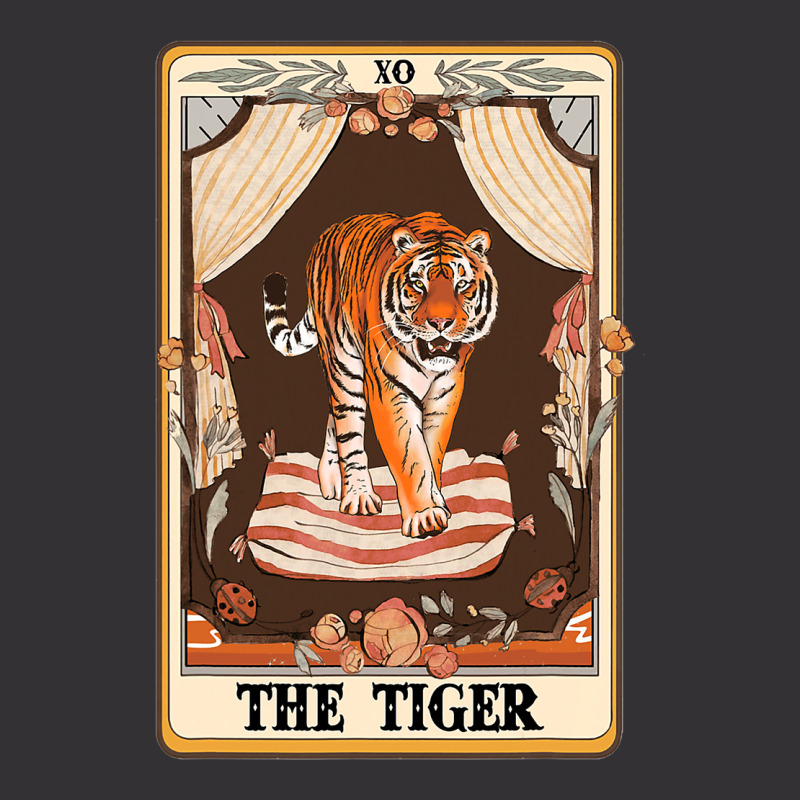 The Tiger Tarot Card Tiger Lover Wild Animal Lover Vintage Short | Artistshot