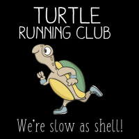 Turtle Running Club Funny Turtle Running Adjustable Cap | Artistshot