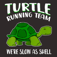 Turtle Running Team Were Slow As Shell Funny Sea A Racerback Tank | Artistshot