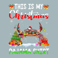 This Is My Christmas Pajama Crab Lover Xmas Lights Unisex Sherpa-lined Denim Jacket | Artistshot