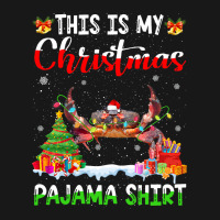 This Is My Christmas Pajama Crab Lover Xmas Lights Flannel Shirt | Artistshot