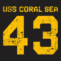 Uss Coral Sea Cv43 Cva43 Aircraft Carrier Distress T-shirt | Artistshot