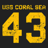 Uss Coral Sea Cv43 Cva43 Aircraft Carrier Distress Basic T-shirt | Artistshot