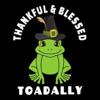 Thanksgiving Thankful And Blessed Toadally 2toad F Pocket T-shirt | Artistshot