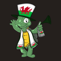 Wales Fan Turtle Tank Top | Artistshot