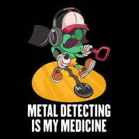 Therapy 2metal Detecting Is My Medicine 2alien 2tr Women's V-neck T-shirt | Artistshot