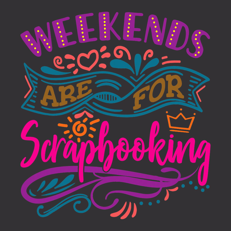 Weekends Are For Scrapbooking 2cute Scrapbook Vintage Hoodie And Short Set | Artistshot