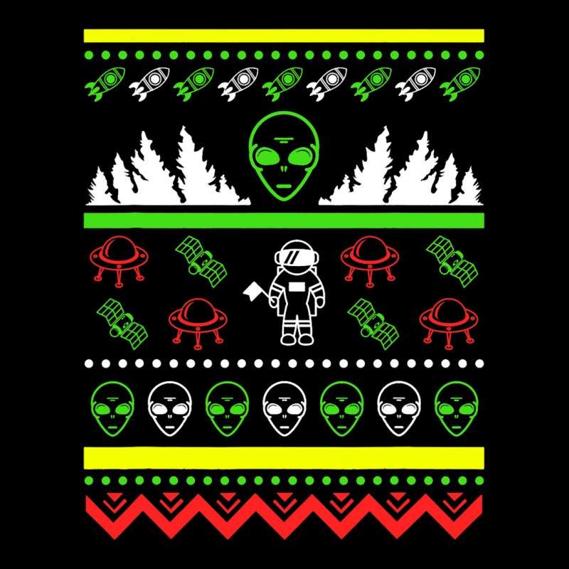 Ugly Christmas Nerd Geek Alien Alien Alien Ufo Fleece Short | Artistshot