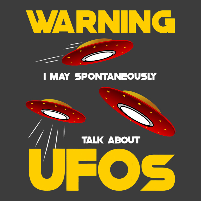 Warning I May Spontaneously Talk About Ufos Funny  Men's Polo Shirt | Artistshot