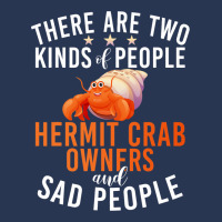 There Are Two Kinds People Hermit Crab Owner And S Men Denim Jacket | Artistshot