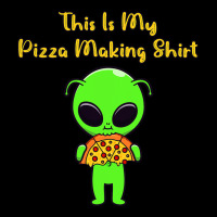 This Is My Pizza Making Shirt Funny Alien Eating P Men's 3/4 Sleeve Pajama Set | Artistshot