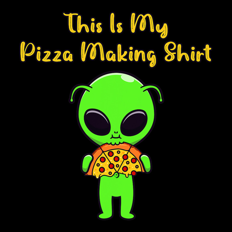 This Is My Pizza Making Shirt Funny Alien Eating P Men's 3/4 Sleeve Pajama Set | Artistshot