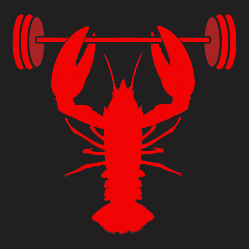 Weightlifting Lobster For Bodybuilder At The Gym F T-shirt | Artistshot