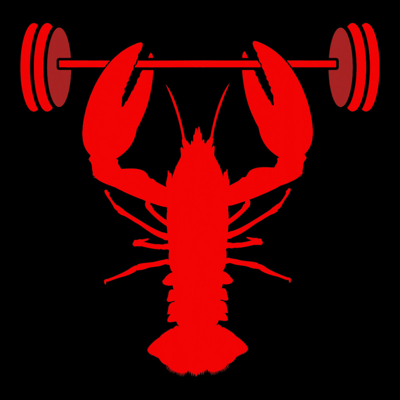 Weightlifting Lobster For Bodybuilder At The Gym F Long Sleeve Shirts | Artistshot