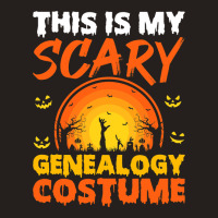 This Is My Scary Genealogy Costume Halloween Tank Top | Artistshot