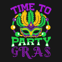 Time To Party Gras Quote For A Jewelry Maker Flannel Shirt | Artistshot