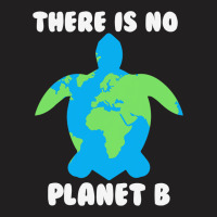 There Is No Planet B Turtle Ecofriendly 32 T-shirt | Artistshot