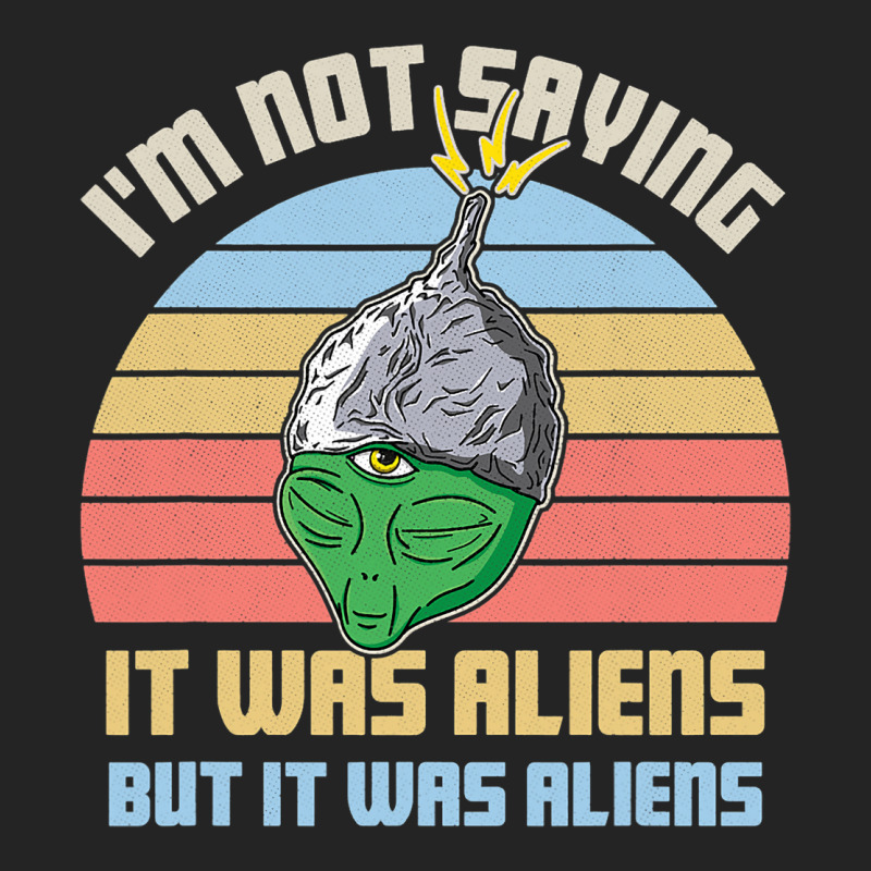 Tinfoil Hat Conspiracy Theorist Alien Humor Funny  3/4 Sleeve Shirt | Artistshot