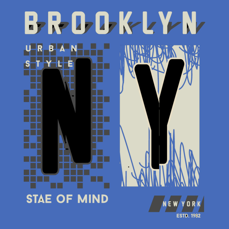 Brooklyn Urban Style Abstract Graphic Vector Print Basic T-shirt | Artistshot