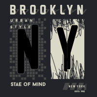 Brooklyn Urban Style Abstract Graphic Vector Print Lightweight Hoodie | Artistshot