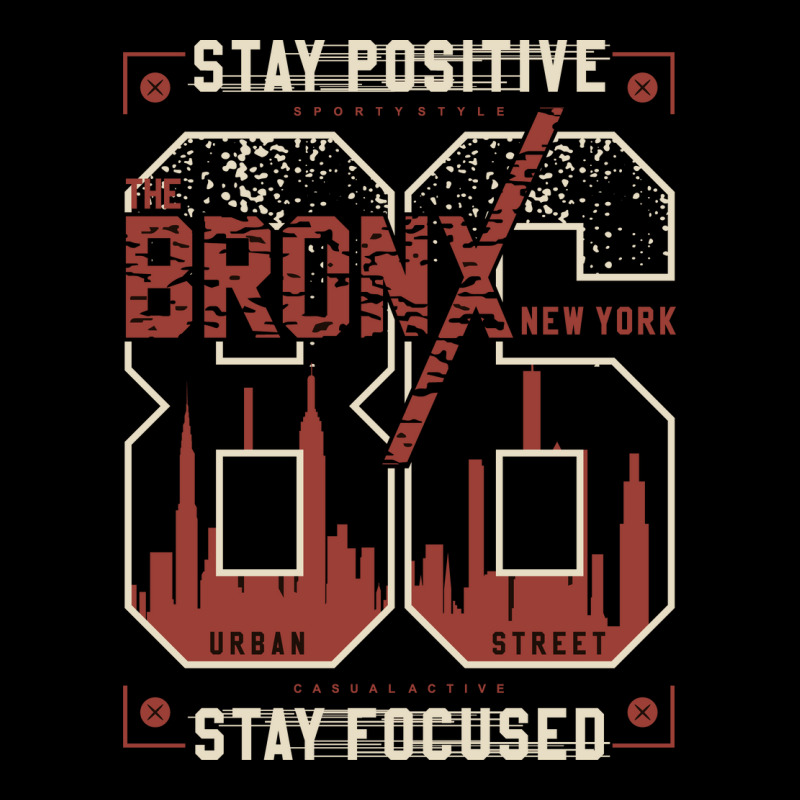 Stay Positive Stay Focused Sporty Graphic Vector P Toddler Sweatshirt | Artistshot