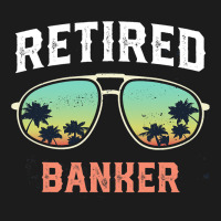 Funny Retired Banker Beach Palm Tree Sunglasses Me Hoodie & Jogger Set | Artistshot